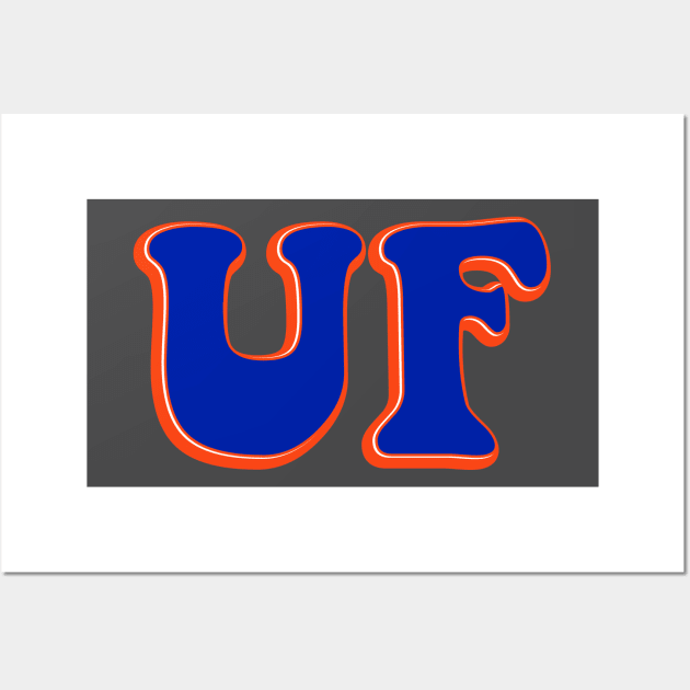 UF Sticker Wall Art by AashviPatel